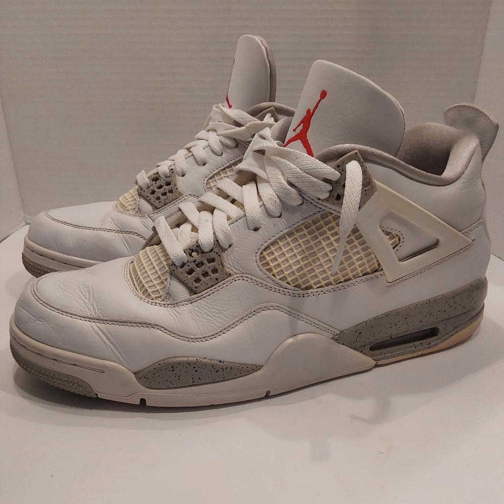 JORDAN 4 WHITE OREO 13M PRE-OWNED